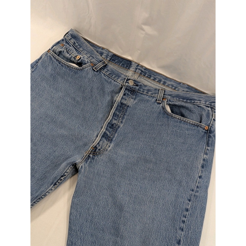 Vintage Levi's 501 XX Blue Jeans 42x31 (42x32 Tag ) Light Made in USA WPL 423